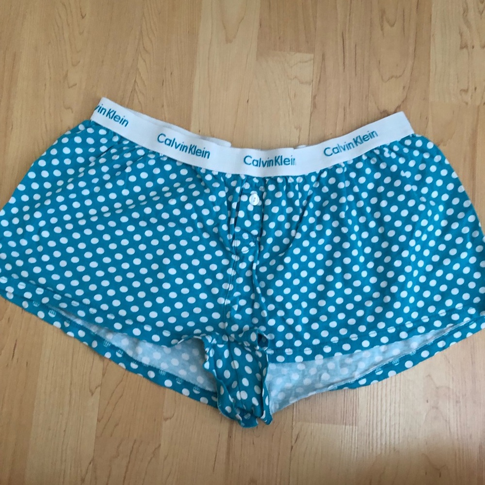Calvin Klein pj/booty shorts